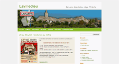 Desktop Screenshot of lavilledieu-ardeche.fr